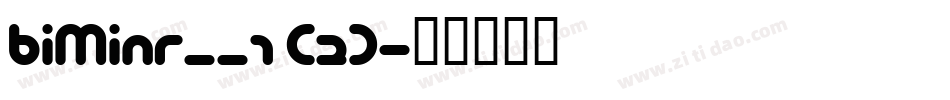 BIMINR__1 (2)字体转换